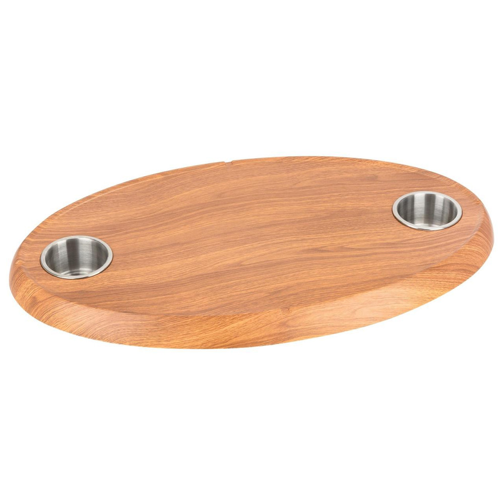 Кришка столу овальна, під тик. 450x750mm HF68-500TW Черкаси - фото 1