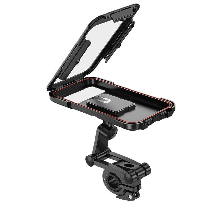 Держувач для телефону на велосипед HOCO Rider waterprooof CA101, чорний Вінниця - фото 2