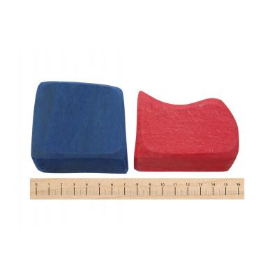 Конструктор Nic деревянный маленький цветной 17 эл. (NIC523288) Винница - изображение 4