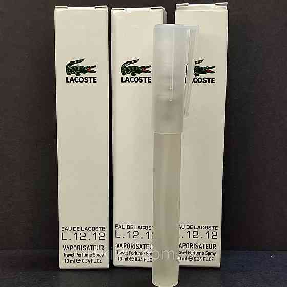Парфумована вода Lacoste L.12.12 Blanc 10мл (з роспилювачем), чоловічі Херсон