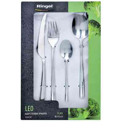 Набір столових приборів Ringel Leo 24 предмети (RG-3114-24) Вінниця