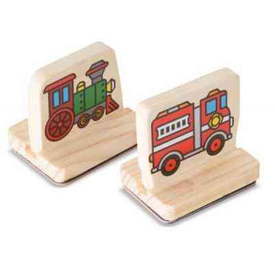 Набор для творчества Melissa&Doug Мои первые штампы Автомобили (MD12391) Винница