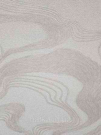 Обои виниловые на флизелине Marburg Kumano 1.06х10 абстракция волны структурные серебристые на белом 34584 Киев