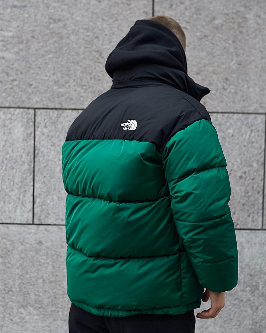 Зимняя мужская зеленая куртка the north face, пуховик зе норт фейс водонепроницаемый теплая куртка TNF Львов - изображение 2