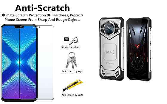 Защитное стекло NeoGlass для DOOGEE S200, DOOGEE S200X – ультрапрозрачное и устойчивое Киев