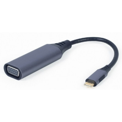 Перехідник USB Type-C to VGA, Full HD 60Hz Cablexpert (A-USB3C-VGA-01) Вінниця - фото 2