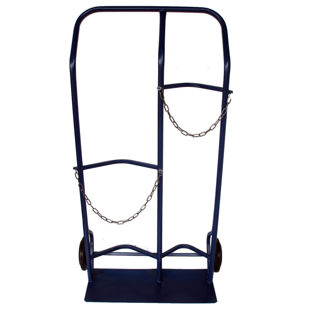 Тележка под два баллона (ПРОПАН+КИСЛОРОД и др.)2 колеса. Харьков - изображение 1