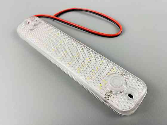 Лампа LED освітлення салону; 12-80 В; вимикач на лампі; 150 мм x 30 мм x 10 мм. Мукачево