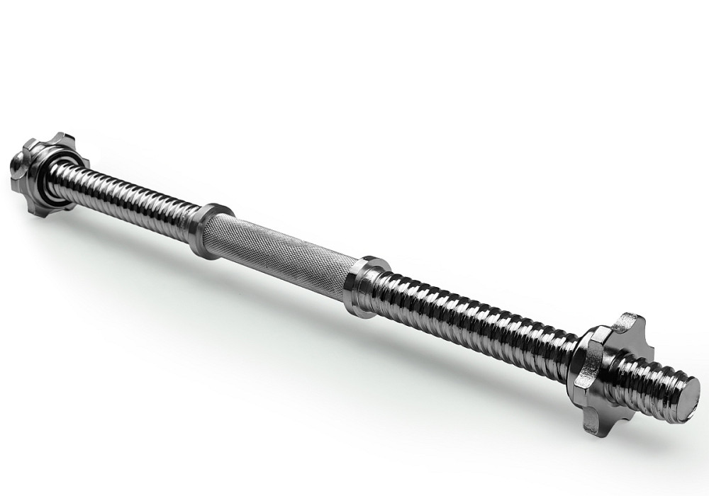 Гантельний гриф EasyFit 50 см Ø 25 мм хромований Коломия - фото 1