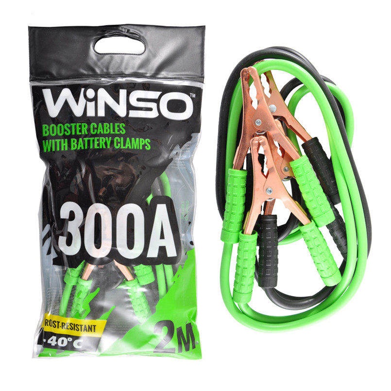 Провода-прикуриватели Winso 300А, 2м 138300 Львов - изображение 1