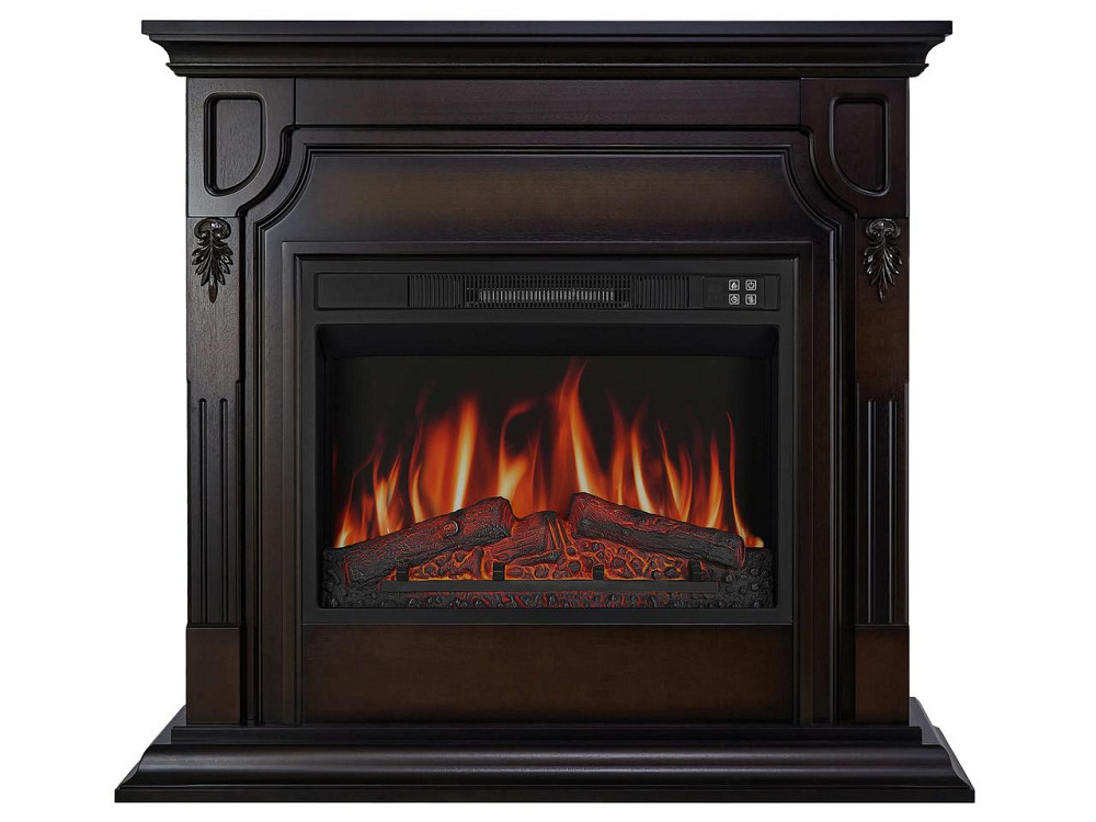 Каминокомплект универсальный 2в1 ArtiFlame Toronto AF23S махагон коричневый антик с обогревом и звук Львов - изображение 4