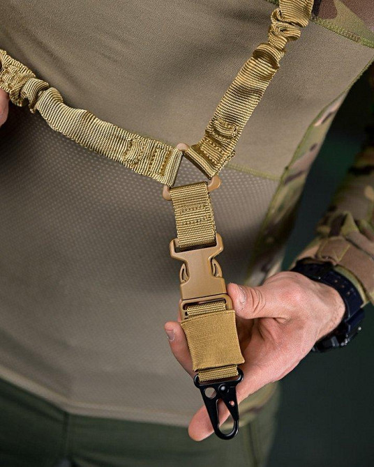 Ремінь для зброї/одноточковий койот ПП7609 Одеса - фото 6