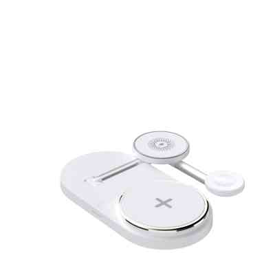 Зарядний пристрій Armorstandart Wireless Charging H101 3 in 1 Magnetic White (ARM78102) Вінниця