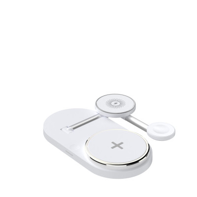 Зарядний пристрій Armorstandart Wireless Charging H101 3 in 1 Magnetic White (ARM78102) Вінниця - фото 3