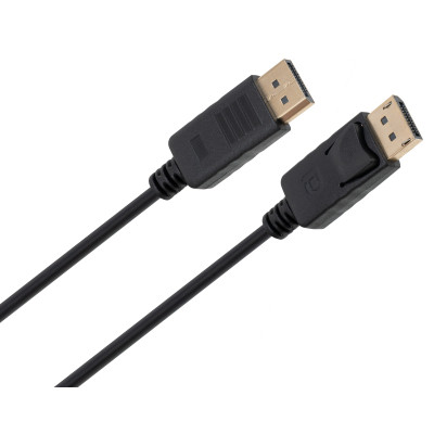 Кабель мультимедийный DisplayPort M to DisplayPort M 1.8m V1.4 4K120/8K60 Vinga (VCPDP141.8) Винница - изображение 3