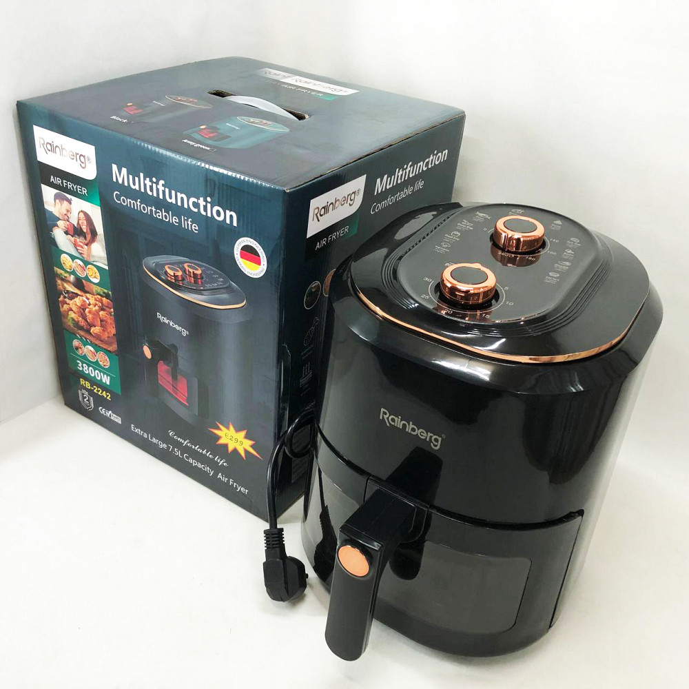 Електроплити без духовки, Фритюрниця гаряче повітря, Фритюрниця для приготування фрі-картоплі без олії JI-68 Львів - фото 13