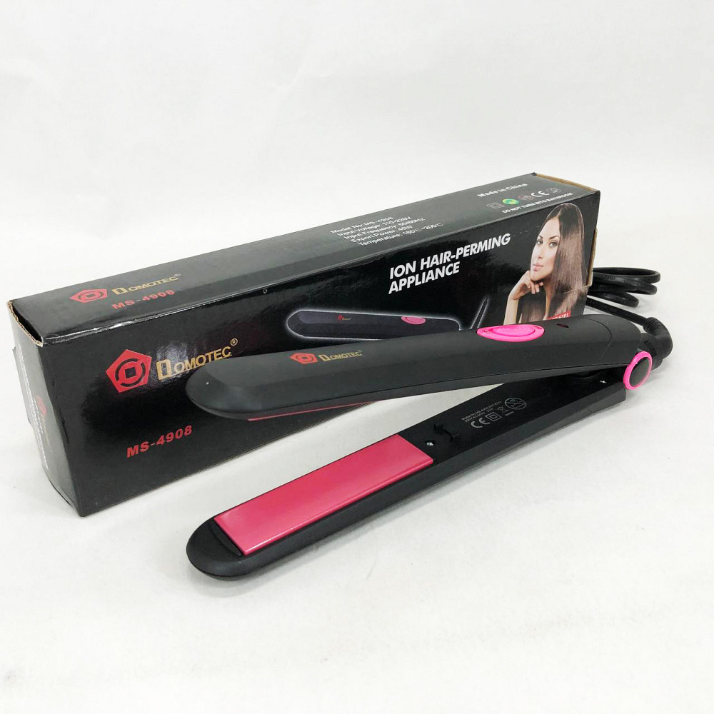 Щітка-щипці для випрямлення волосся, Плойка-праска для випрямлення волосся, Праска-випрямляч потужна JW-93 Львів - фото 1