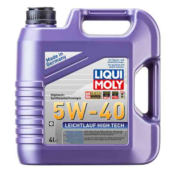 Моторне масло Liqui Moly Leichtlauf High Tech 5W-40 4л Львів