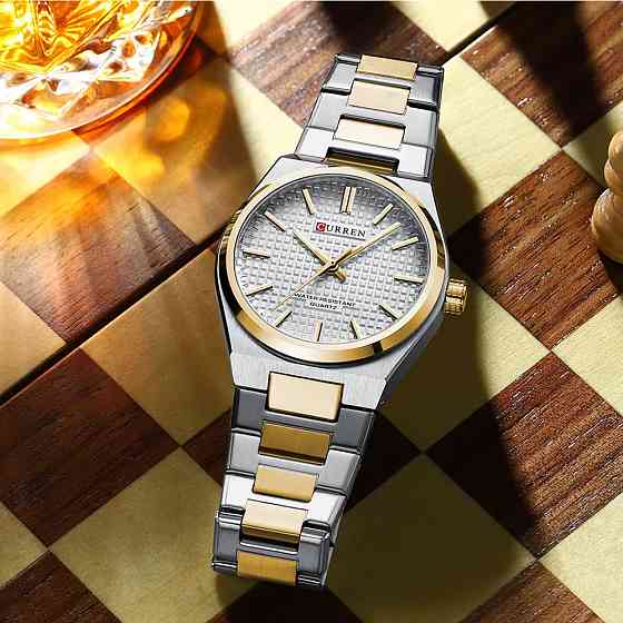 Curren 8439 Silver-Gold-White SBR Київ
