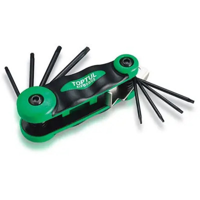 Ключ Toptul шестигранный складной TORX T6-T25 (AIFB0802) Винница - изображение 1