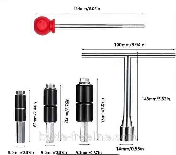 Набор сантехнических инструментов 1/2",3/4",1" Харків