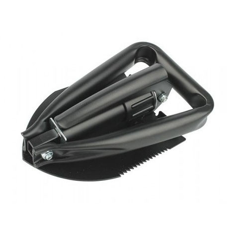 Лопата туристична багатофункціональна Shovel 009, міні лопата для кемпінгу, саперна лопата. WJ-952 Колір: чорний Одеса - фото 3