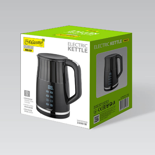Електрочайник 1,7л 2200W (диск) MR-039 Maestro Житомир - изображение 3