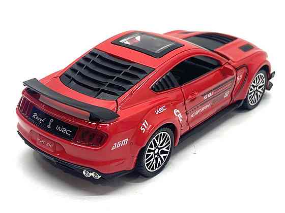 Машинка металева TK Union Group Ford Mustang Shelby 1:32 світло звук Червона (GT-1712) Чернігів