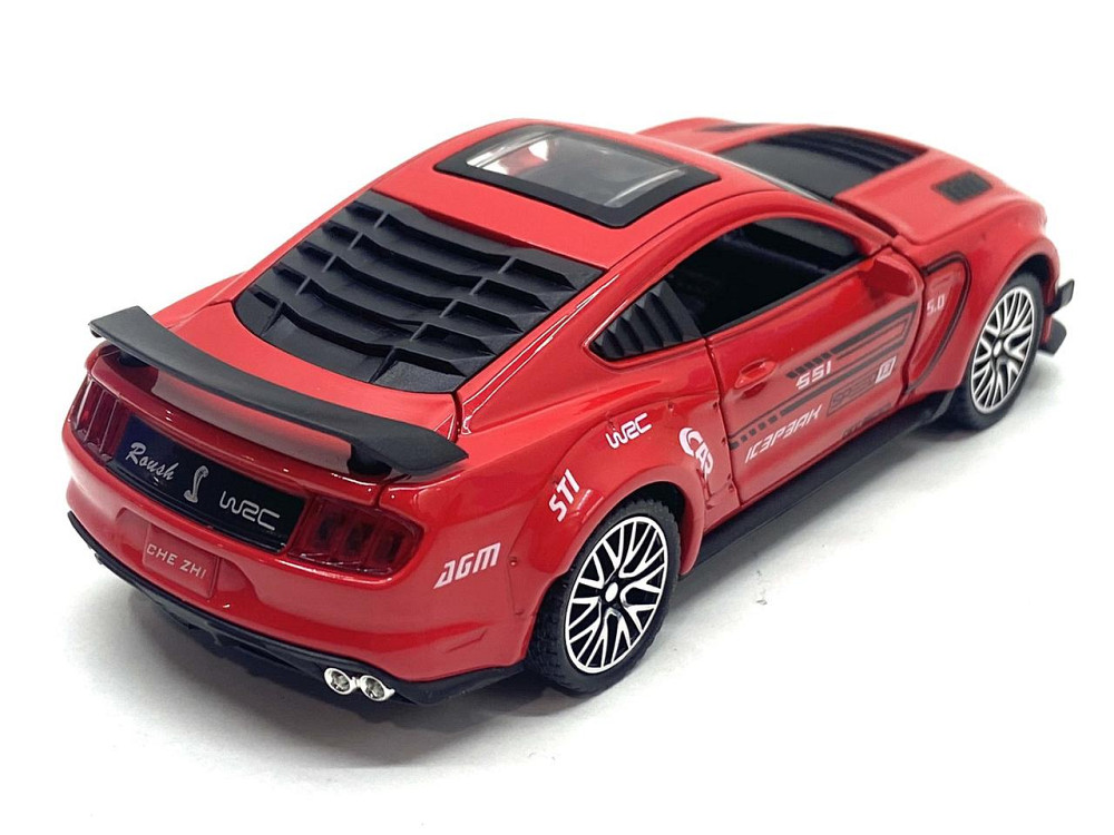 Машинка металева TK Union Group Ford Mustang Shelby 1:32 світло звук Червона (GT-1712) Чернігів - фото 6