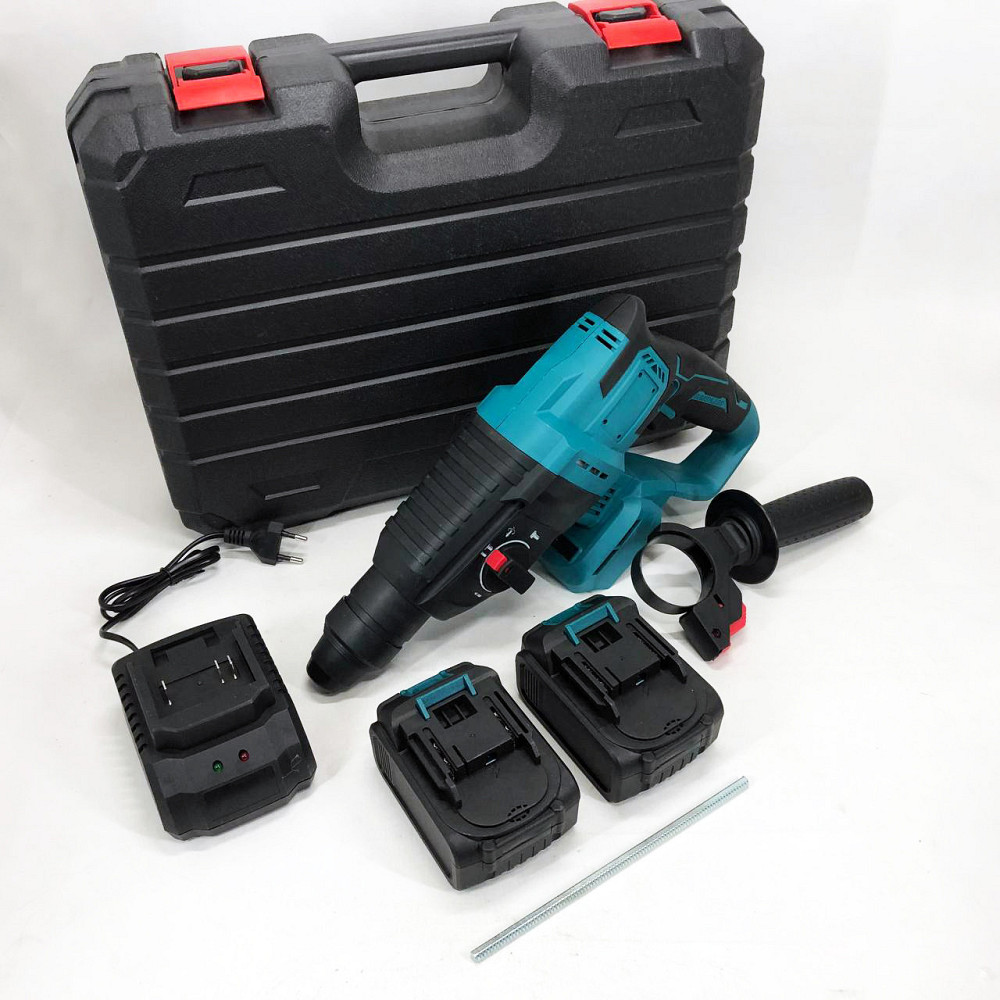 Перфоратор прямой ударный для строительства KRAFFTEC, Дрель-перфоратор в чемодане GU-54 Киев - изображение 10