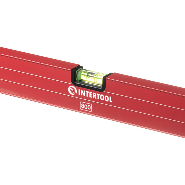Рівень будівельний, 800 мм, 3 капсули INTERTOOL MT-1108 Київ - фото 5