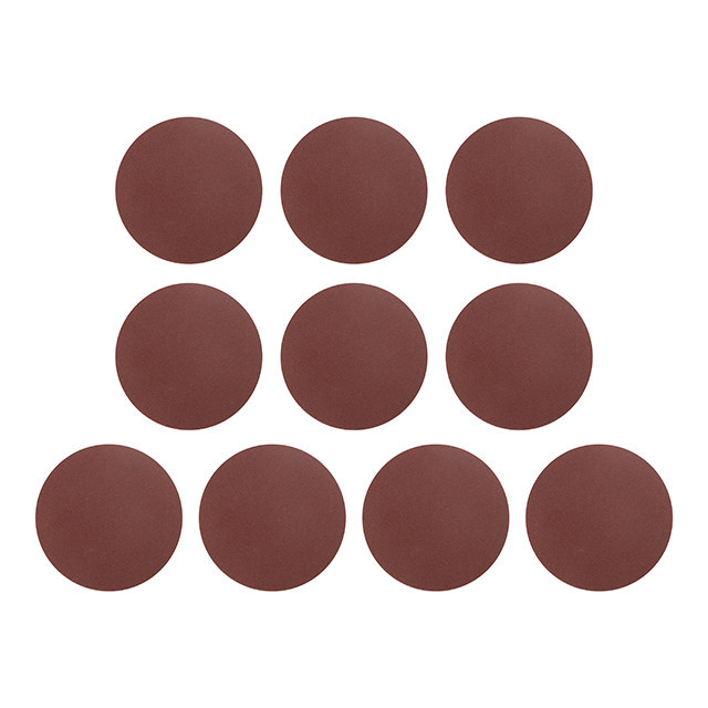 Круг наждачной на липучке 125 мм, бумага класс E, плотность 220 г/м2, К120, 10 ед. INTERTOOL BT-0562 Киев - изображение 4