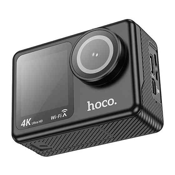 Екшен камера HOCO DV101 dual color screen sports camera Black (6942007616805) Київ