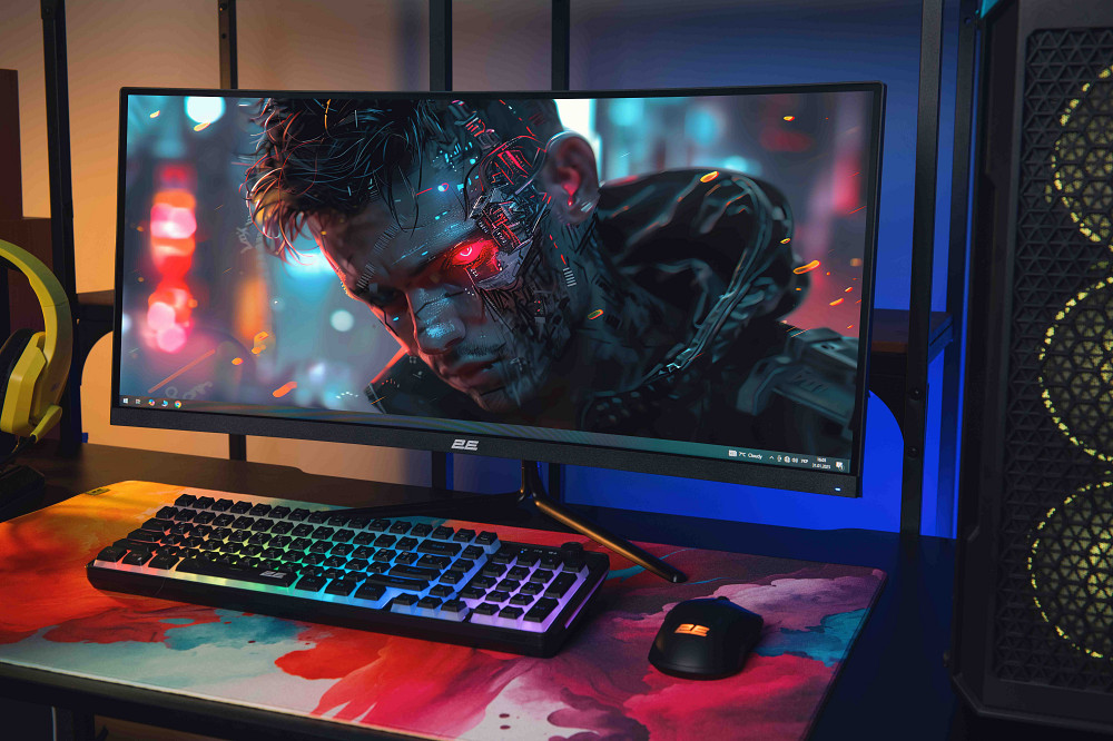 Монітор 2E GAMING 30" G3024B 2xHDMI, DP, Audio, VA, 2560x1080, 21:9, 200Hz, 1ms, CURVED, FreeSync Київ - фото 4