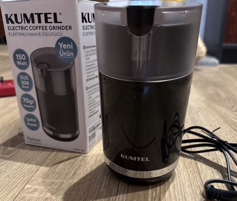 Кофемолка Kumtel новая не использовалась, заломбированная. Киев - изображение 2