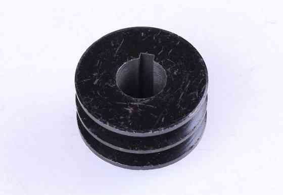 Шкив ремня 2 ручья под коленвал диаметр 25 мм ( 2) - мотоблок 177F Мукачево