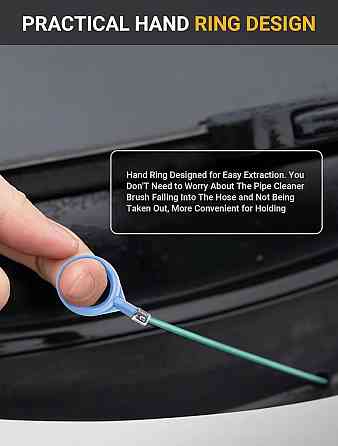 Универсальная щетка для чистки дренажей авто 3м Киев