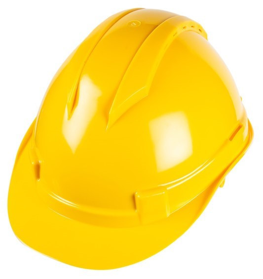 Sizam каска захисна будівельна з вентиляцією жовта, Safe-Guard 2130, арт. 35016 Рівне - фото 1