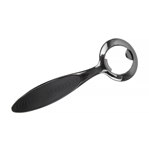 Відкривачка для пляшок 14,5см з TPR вставкою на ручці цинковий сплав 5085 KAMILLE Житомир