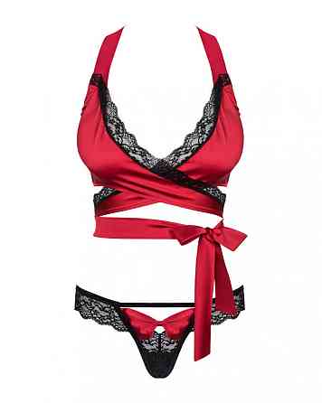 Комплект мереживний Obsessive Sensuelia S/M Sex Aura Київ