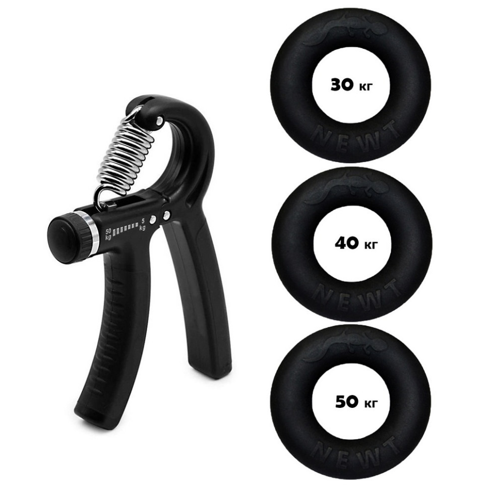 Набор кистевых эспандеров кольцо+эспандер ножницы Power Grip Set1 NE-1587-60 Винница - изображение 1