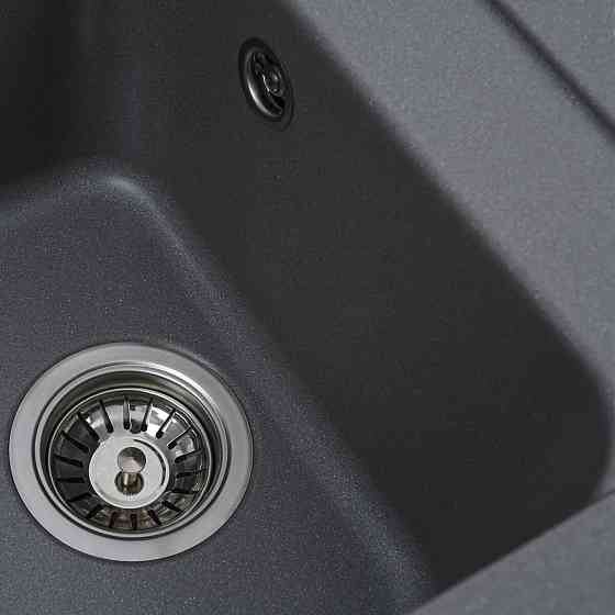 VALESO Гранітна мийка для кухні VALESO KORRADO 4050 матова Сірий мусон Київ