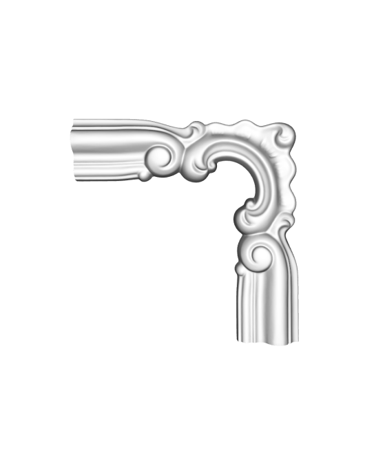 Угловой элемент молдинга полиуретановый Gaudi Decor CF 624A Днепр - изображение 1