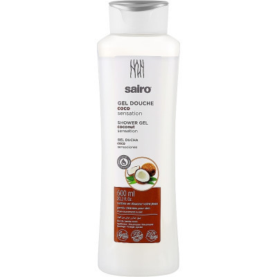 Гель для душу Sairo Кокос 600 мл (8414227090737) Вінниця - фото 1