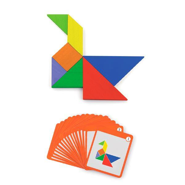 Магнитный танграм для досок Viga Toys 35 эл. (50643FSC) Харьков - изображение 3
