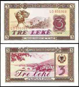 Албанія/Albania 3 leke 1976 Pick 41 UNC Полтава