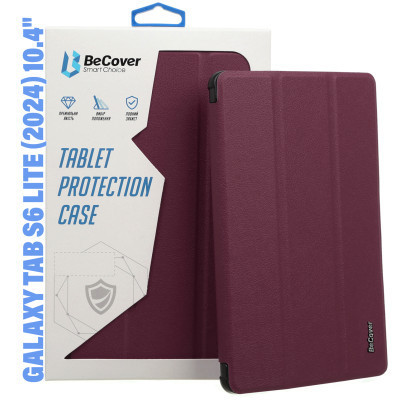 Чехол для планшета BeCover Smart Case Samsung Tab S6 Lite (2024) 10.4" P620/P625/P627 Red Wine (710821) Винница - изображение 1