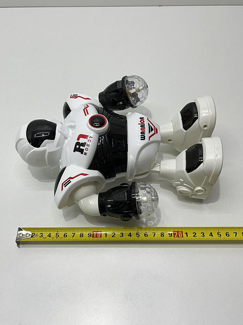 Робот Space Police танцюючий рухає руками та ногами світло звук Білий (58660) Чернигов - изображение 9