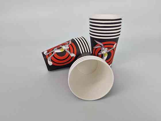 Склянки для напоїв гарячих і холодних 400 мл "BUGS BUNNY" (50 шт.) Харків