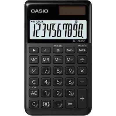 Калькулятор Casio SL-1000SC-BK-W-EP, черный (CALC-CAS-SL-1000SC-B) Винница